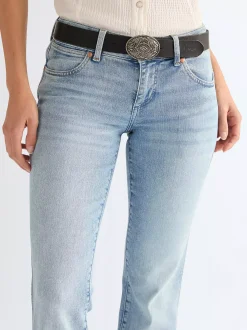 Best Big Buckle Leather Belt Damen Gürtel