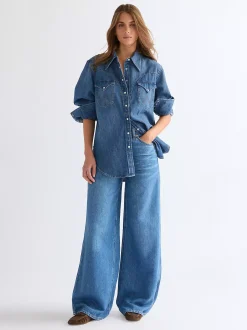 Online Canyon Loose Jean Damen Co-Ord Sets|Jeans