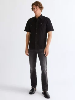 Outlet Greensboro Straight High Stretch Jean Herren Jeans
