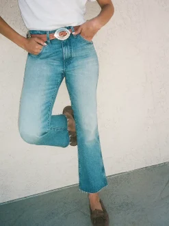 Clearance Kick Flare Jean Damen Jeans