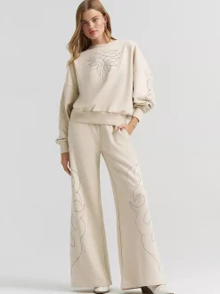 New Lainey Wilon x Cowboy weathirt Damen Pullover Und Strick