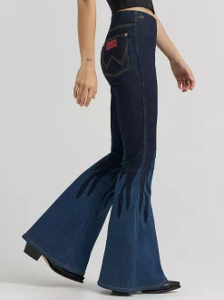 Outlet Lainey Wilson x Flame Pull On Flare Jean Damen Co-Ord Sets