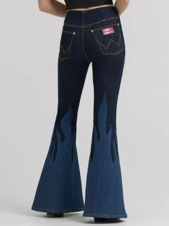 Outlet Lainey Wilson x Flame Pull On Flare Jean Damen Co-Ord Sets