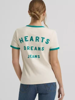 New ainey Wion x Good Jean Tee Damen T-Shirts Und Poloshirts|Oberteile