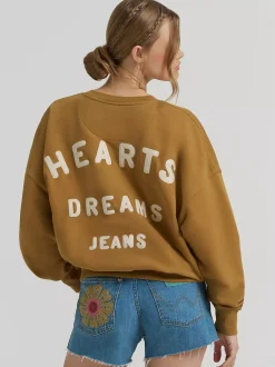 Hot ainey Wion x Good Jean weathirt Damen Pullover Und Strick