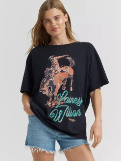 Hot ainey Wion x Work Dont Work Tee Damen T-Shirts Und Poloshirts|Oberteile