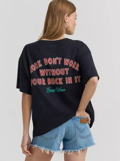 Hot ainey Wion x Work Dont Work Tee Damen T-Shirts Und Poloshirts|Oberteile