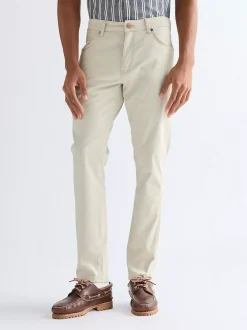 Clearance Larston Slim Tapered Lightweight Trousers Herren Non-Denim Und Chinos