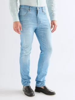 Discount Larston Slim Tapered Lightweight Low Stretch Jean Herren Jeans