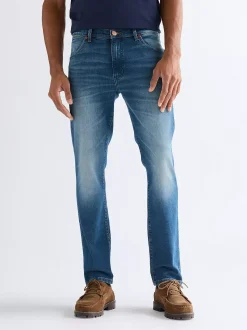 Outlet Larston Slim Tapered Medium Stretch Jean Herren Jeans