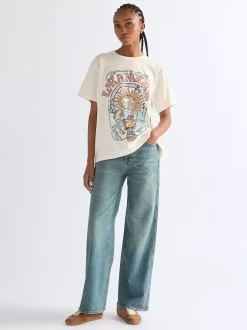 Discount Loose Straight Jean Damen Jeans
