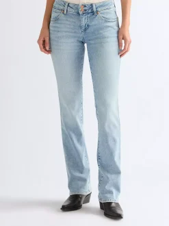 Outlet Low Rise Bold Boot Jean Damen Jeans