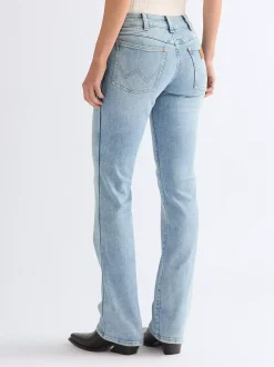 Outlet Low Rise Bold Boot Jean Damen Jeans