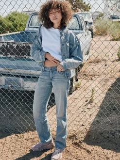 Best Low Rise Straight Cowboy Lightweight Jean Damen Co-Ord Sets|Jeans