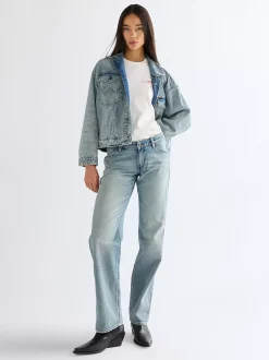 Best Low Rise Straight Cowboy Lightweight Jean Damen Co-Ord Sets|Jeans