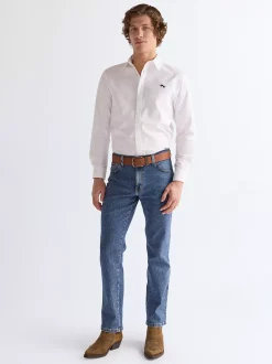 Best Metal Loop Leather Belt Herren Gürtel