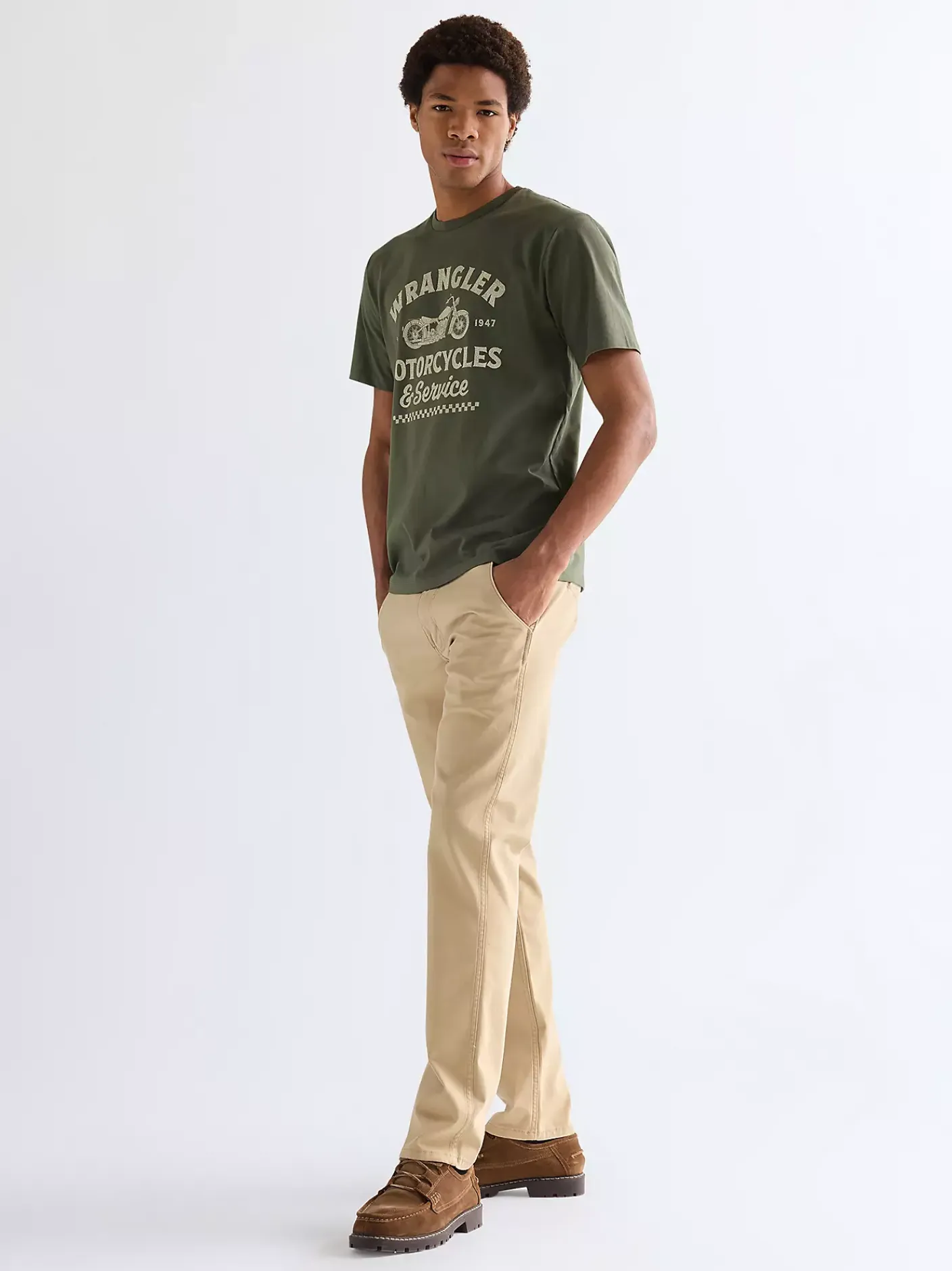 Sale Regular Chino Trousers Herren Non-Denim Und Chinos