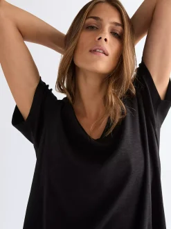 Clearance Regular Eay V Neck Tee Damen T-Shirts Und Poloshirts