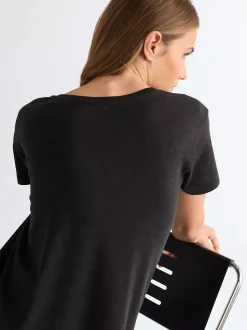 Clearance Regular Eay V Neck Tee Damen T-Shirts Und Poloshirts