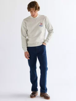 Discount Regular Embroidery Crew weathirt Herren Pullover Und Strick