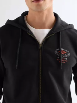 Hot Regular Graphic Zip Hoodie Herren Pullover Und Strick