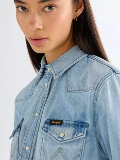 Best Reguar Heritage ightweight hirt Damen Blusen Und Hemden