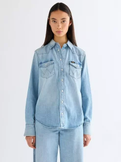 Best Reguar Heritage ightweight hirt Damen Blusen Und Hemden