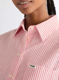Sale Reguar One Pocket hirt Damen Blusen Und Hemden