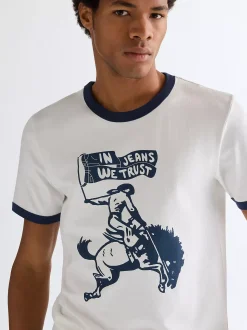 Sale Reguar Ringer Tee Herren T-Shirts Und Polos