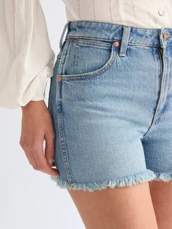 New Relaxed Cowboy 7.62 cm Short Damen Shorts Und Röcke