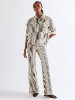 Hot Reaxed Cowgir Jacket Damen Co-Ord Sets|Jacken
