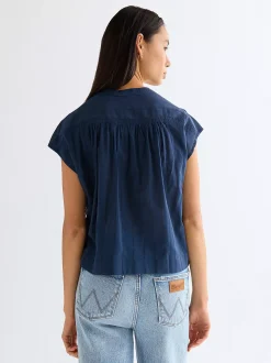 Sale Reaxed Drop houder hirt Damen Blusen Und Hemden|Oberteile