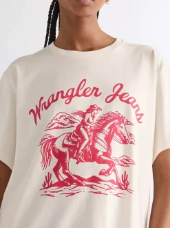 Outlet Reaxed Girfriend Tee Damen T-Shirts Und Poloshirts|Oberteile