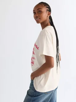 Outlet Reaxed Girfriend Tee Damen T-Shirts Und Poloshirts|Oberteile