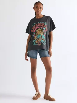 Online Relaxed Girlfriend Tee Damen T-Shirts Und Poloshirts