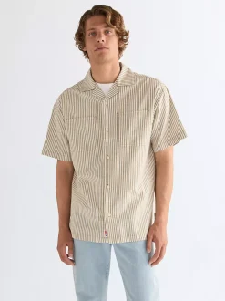 New Reaxed hort eeve Reort hirt Herren Hemden