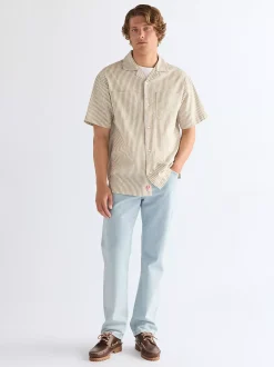 New Reaxed hort eeve Reort hirt Herren Hemden