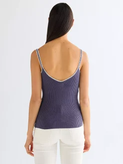 Best i Crochet Tri Tank Top Damen T-Shirts Und Poloshirts|Oberteile