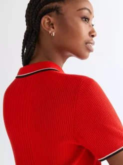 i Quarter Zip Poo Damen T-Shirts Und Poloshirts|Pullover Und Strick