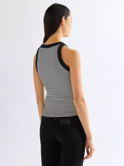 Clearance i Ringer Tank Damen T-Shirts Und Poloshirts|Oberteile