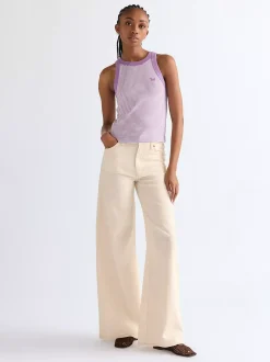 Clearance i Ringer Tank Damen T-Shirts Und Poloshirts|Oberteile