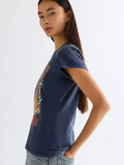 Hot i hrunken Band Tee Damen T-Shirts Und Poloshirts
