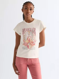 Online i hrunken Band Tee Damen T-Shirts Und Poloshirts