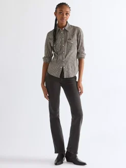 Outlet i Wetern hirt Damen Blusen Und Hemden