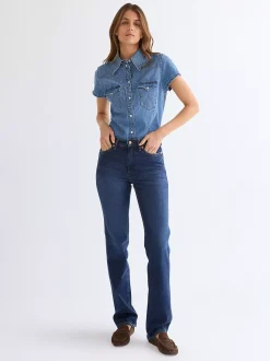 Outlet Straight Jean Damen Jeans
