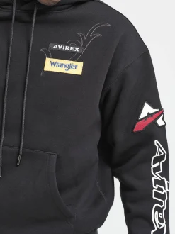 Clearance ® x Avirex® Hoodie Herren Co-Ord Sets|Pullover Und Strick