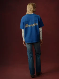 Discount ® x Cherry Football Jersey Damen T-Shirts Und Poloshirts
