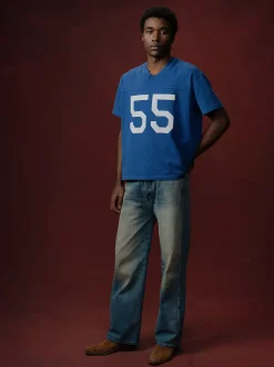 Discount ® x Cherry Football Jersey Damen T-Shirts Und Poloshirts